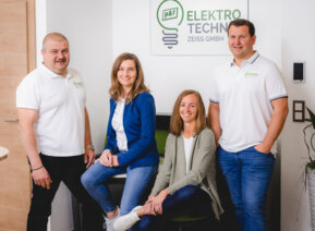 Teamfoto der P&F Elektrotechnik Zeiss GmbH